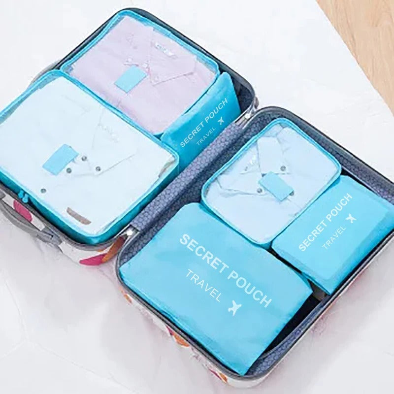 6 PCS Travel Storage Bag Se - bluestar19