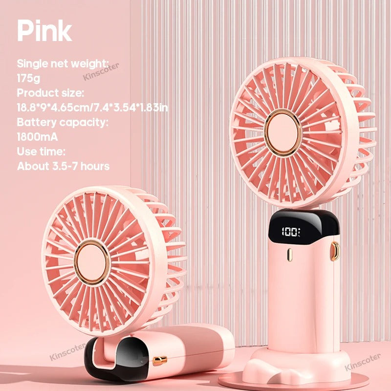 USB Mini Neck Fan Foldable - bluestar19