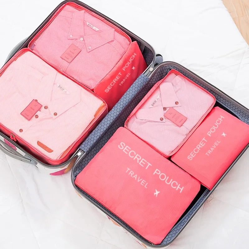 6 PCS Travel Storage Bag Se - bluestar19