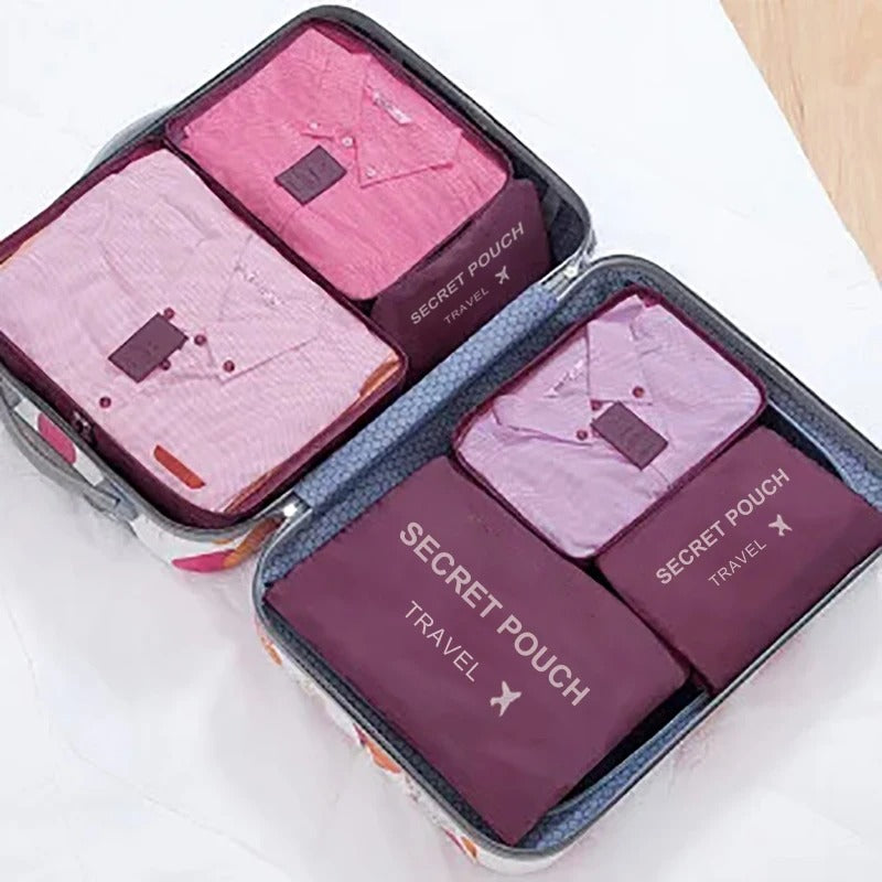6 PCS Travel Storage Bag Se - bluestar19