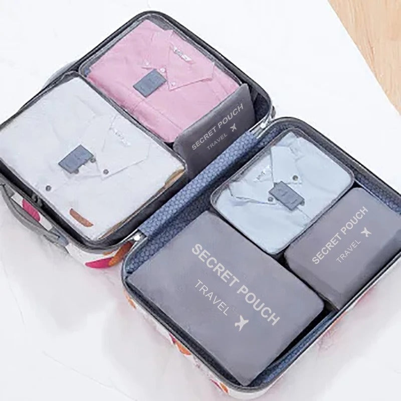 6 PCS Travel Storage Bag Se - bluestar19