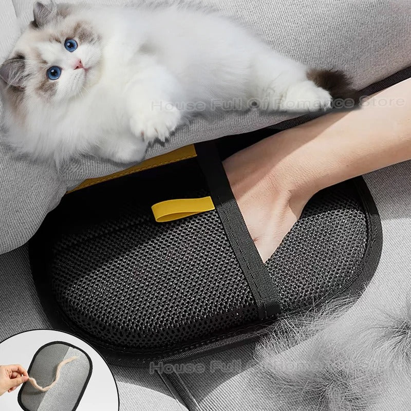 Reusable Electrostatic Pet Hair Remover Mitt - bluestar19