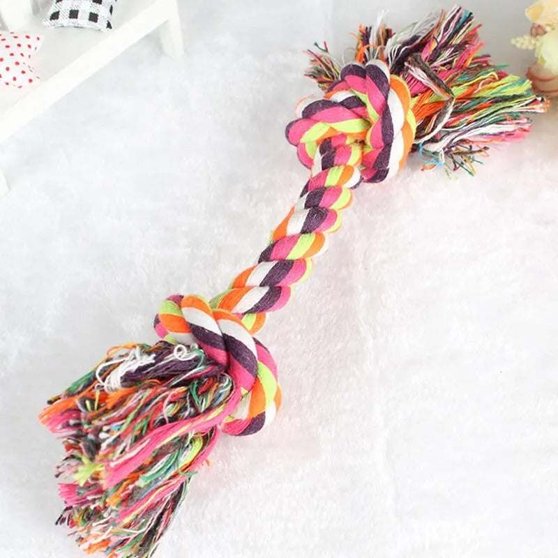 Cotton Rope Dog Chew Toy - bluestar19