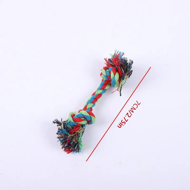 Cotton Rope Dog Chew Toy - bluestar19