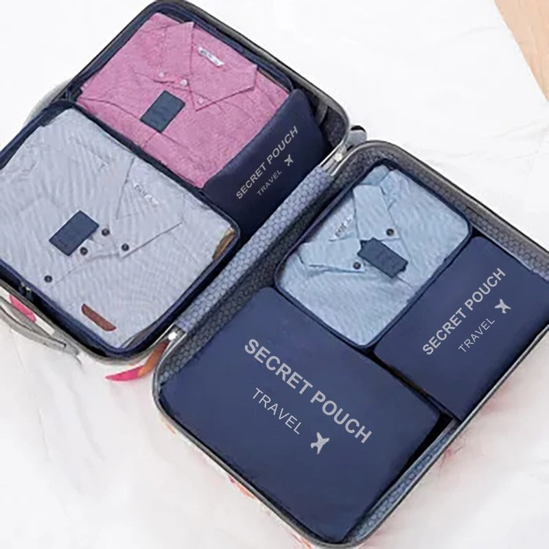 6 PCS Travel Storage Bag Se - bluestar19