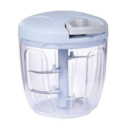 Manual Meat & Garlic Chopper – Hand-Pull Vegetable Cutter & Onion Crusher - bluestar19