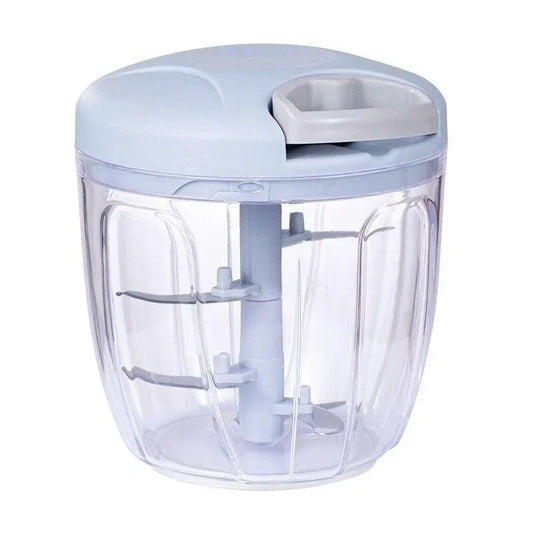 Manual Meat & Garlic Chopper – Hand-Pull Vegetable Cutter & Onion Crusher - bluestar19