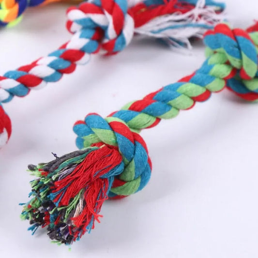 Cotton Rope Dog Chew Toy - bluestar19