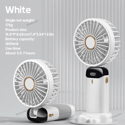 USB Mini Neck Fan Foldable - bluestar19