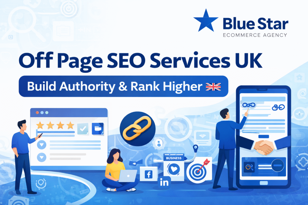 BlueStar Off Page SEO Services UK for backlinks and higher ranking
