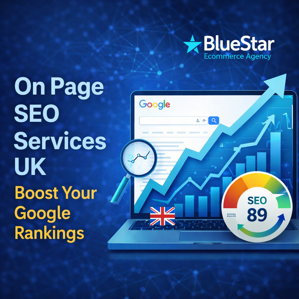 On Page SEO Services by BlueStar Ecommerce Agency