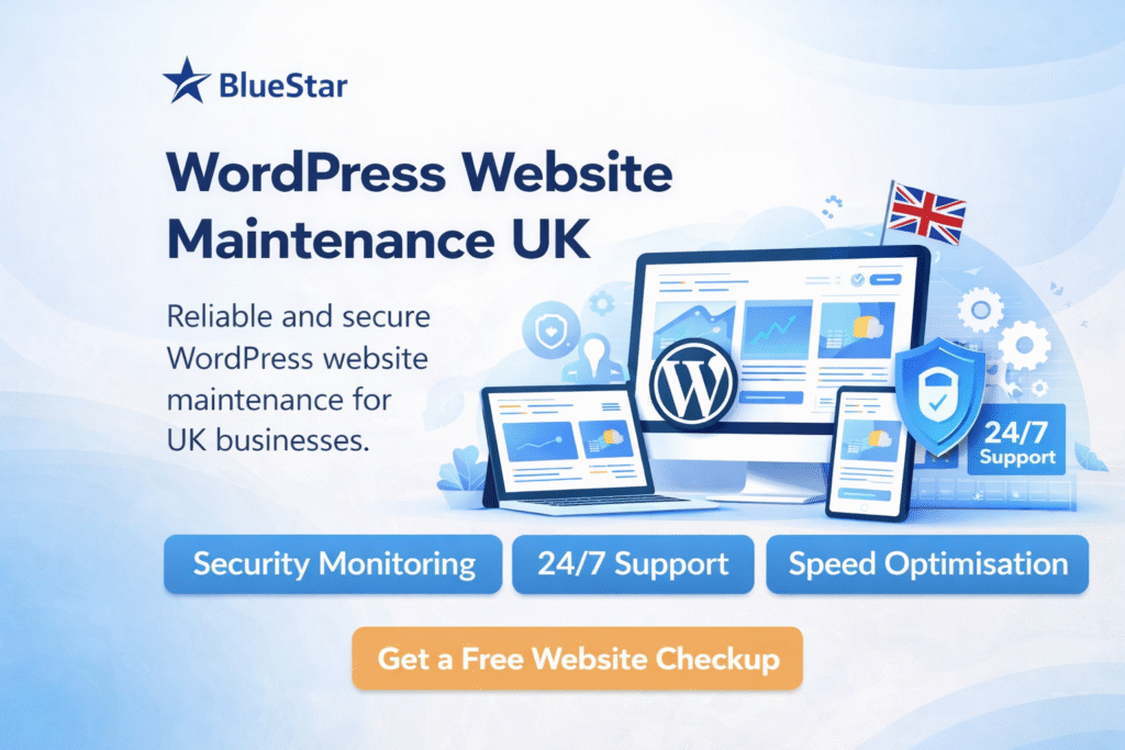 WordPress Website Maintenance UK services