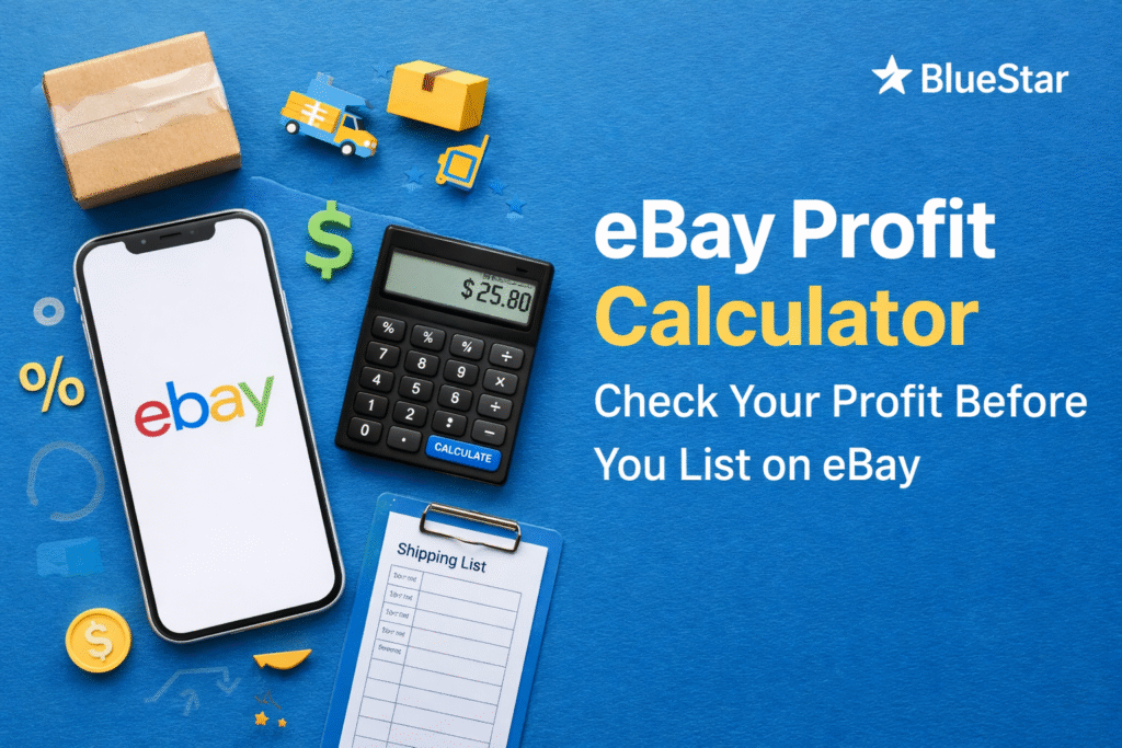 eBay Profit Calculator to calculate eBay fees and check profit before listing a product on eBay