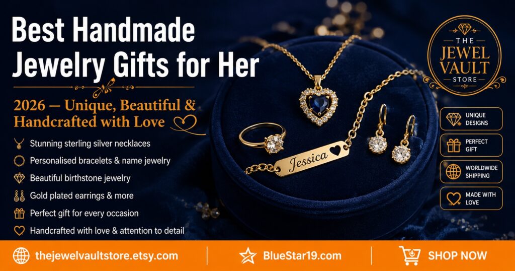 Best Handmade jewelry gifts for her 2026
